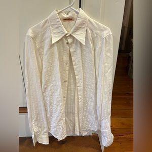 Men’s vintage red label button down shirt
